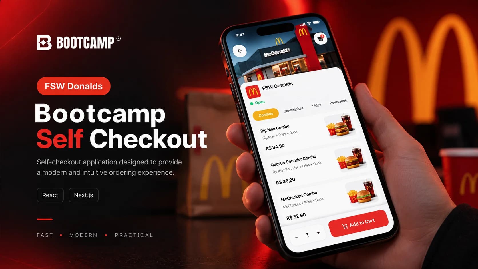FSW Donalds self-checkout application